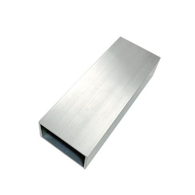 China No Fading Manufacturer Wholesale Large Aluminum Profiles Square Metal Alloy Pipe for sale