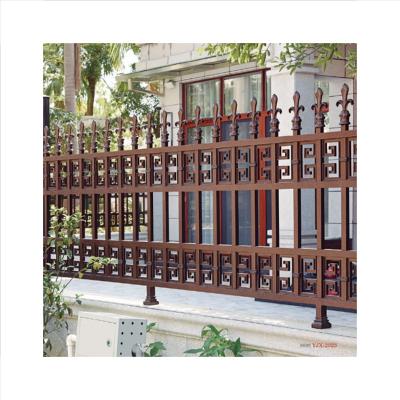 China 2022 No Fading China Made Horizontal Panels Black Door Aluminum Slat Rails Doors for sale