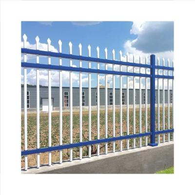 China No Fading Panel Modern Wrought Zinc Top Selling Steel Garden Fences For Garden Decor for sale