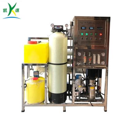 China 500LPH Commercial Sea Water Desalination RO Water Treatment Plant Salty Marine Water Purification System For Boat for sale