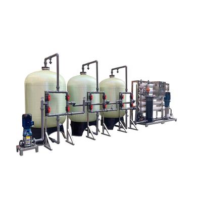 China Irrigation/drinking/agriculture/groundwater boiler high salinity salty brackish reverse osmosis system water purification machine industrial salt water filter for sale