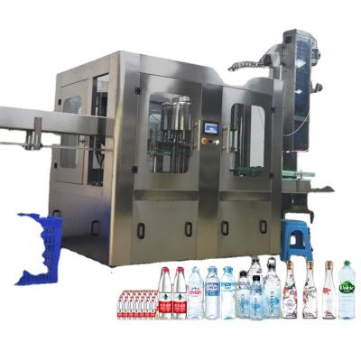 China New Type Washing Filling Machines Capping Production Line Miniral Water Bottle Filling Food Machine for sale