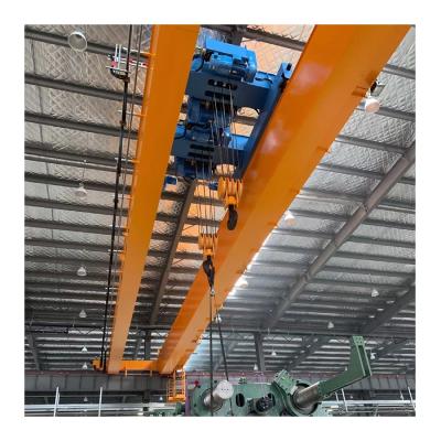 China Bridge Crane Bridge Cranes For Factories 5 Ton To 360 Ton Large Tonnage Double Girder Crane With Low Headroom And High Quality for sale