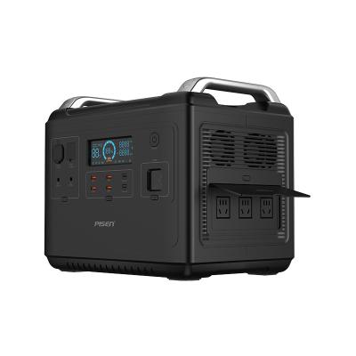 China Indoor Outdoor Solar Generator 2000w Lithium Battery Solar Portable Power Station for sale