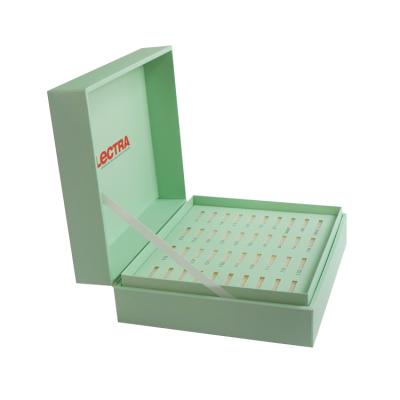 China Newest Materials China Factory Recycled Spanish Luxury Paper Boxes Caja de Regalo Eyelash Custom Packaging Box for sale