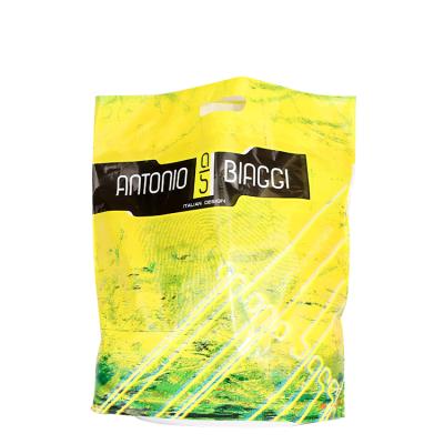 China 2022 Hot Selling Recyclable Plastic Clothing Bag Screen Printing Recyclable Gift Bags Plastic Packing Bag for sale