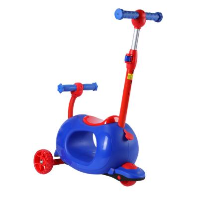 China New type attractive price plastic multifunctional kids scooter with seat for sale