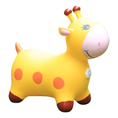 China Toy Best Selling New Design Inflatable PVC Bouncing Deer Toys Inflatable Jumping Deer For Kids for sale