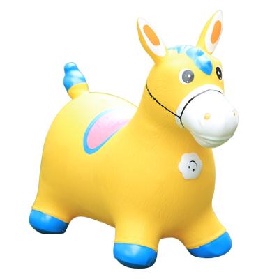 China Wholesale Inflatable Toy Hot Sale Cheap Price PVC Jumping Animal Hopper For Riding Kids for sale