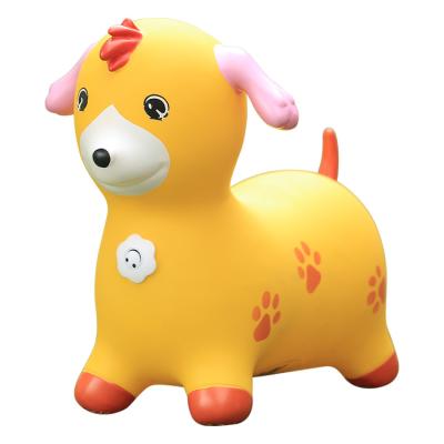 China Toy Factory Sale Customized Good Quality Inflatable Kids Toys Bouncy Hopper Rider Inflatable Dog Toy for sale