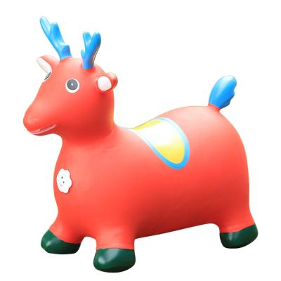 China Toy Professional Manufacturer Inflatable Trick Animal Bouncing Indoor and Outdoor Inflatable Jumping Horse for sale