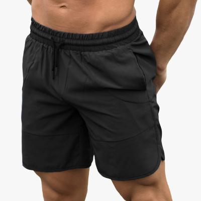 China Anti-Wrinkle Custom Made Men's Running Shorts Quick Dry Sports Gym Shorts for sale