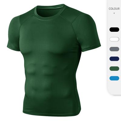 China Wholesale Custom Anti-Wrinkle Gym Tee Shirt Comfortable Quick Drying Men's Training T-shirt for sale