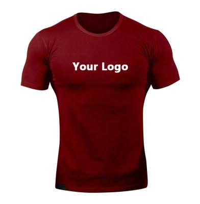 China Manufacturer Anti-Shrink New Design Custom Size Running Color Logo Mens Gym T-shirt Sports Training Men Singlets for sale