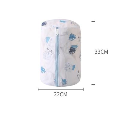 China Laundry washing Andeya hotel 22*33cm OEM hotel 22*33cm polyester washable bra wash hanging bag bolsa de lavanderia for sale