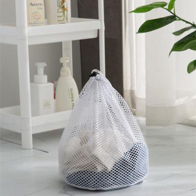 China Folding Washing Machine OEM Bolsa de Plastico Para d'Andeya Big Large Twine 30*40cm+24cm Mesh Wash Bag Laundry Bag for sale