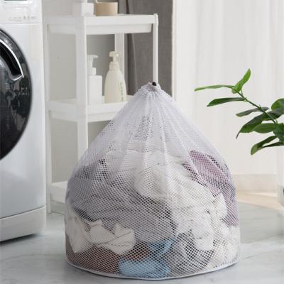 China Inner Washing Machine Bag 60*80cm+50cm Drawstring Mesh Washing Machine Bag OEM Bolsa de Plastico Para d'Andeya Washing Machine and Fold Shoe for sale