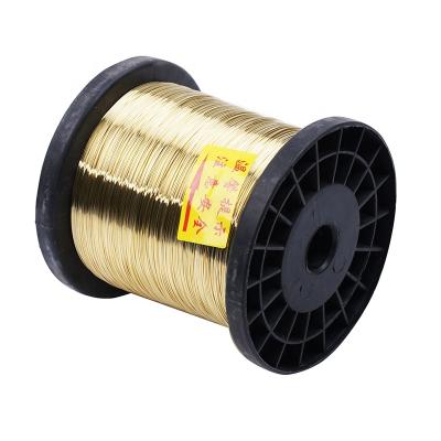 China MANUFACTURING WIRE Other No Alloy Steel Wire 0.5mm Brass Coated Copper Clad Steel Wire for sale