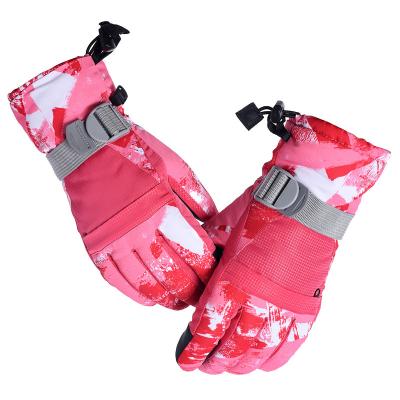 China Outdoor Waterproof Windproof Gloves Motorcycle Snowboard Ski Gloves Touch Screen Riding Protective Cold Winter for sale