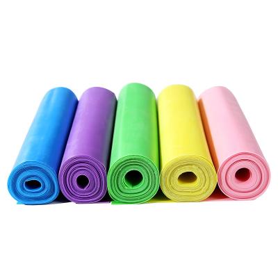 China Convenient Hot Selling Elastic Band Sports Elastic Band Yoga Material Elastic Band Stretching Band Multicolor Wholesale for sale