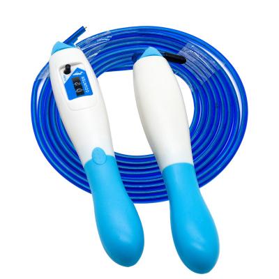 China Hot Sale Bold Spring LED Display Wireless Digital Calorie Time Setting Weight Fitness Counting Electronic Jump Skipping Rope for sale