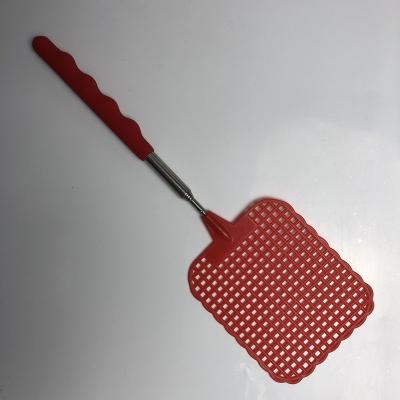 China SUS/PP Fly Swatter Manual Extendable Plastic Durable Retractable Handle for sale