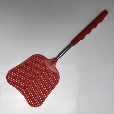 China Wholesale SUS/PP Mosquito Telescoping Long Handle Extendable Plastic Fly Swatter for sale