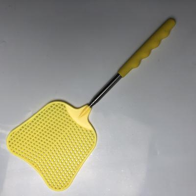 China Home 2022 Telescopic Extendable Fly Swatter Fly Swatters Prevent Pest Mosquito Tool Flies Trap Retractable Swatter Garden Supplies for sale