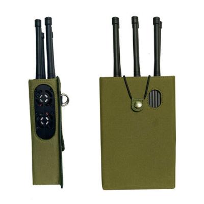 中国 Mobile Phone Signal Jammer 5G Jammer 6 Bands 8-10W Signal jammer Per Band All Cell Phone 2G/3G/4G/5G State Art Aluminum 販売のため