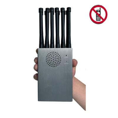 China Mobile Phone  Signal jammer 12.0W 5G Phone Jammer Temperature Lower than 40℃ Work 4.0 Hours,12000mAH Battery for sale