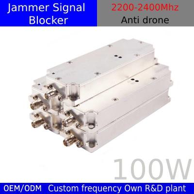 China 50W stroomtoevoer Anti-drone module voor gevangenissen Aanpasbare GaN-module ondersteunt meerdere frequenties Te koop