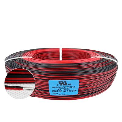 China Heating VDE F05F-F FEP Insulated Flat Cable Double Electronic Wire Tinned Copper Wiring Red/Blue/Black/Yellow/Pink/White/Brown for sale