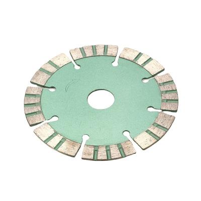 China Hot Pressing Segment Diamond Saw Blades Dry Cutting Abrasive Cutting Disc For Marble And Granite 10mm for sale