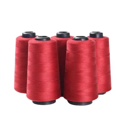 China Anti-Bacteria Vape Wholesale Tenacity Dope Top Dyed Polyester Seam Color Knitting 50/2 3000y for sale