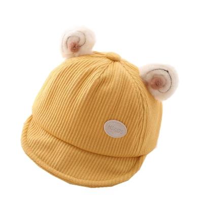 China 100% Organic Cotton Beanie Hats Wholesale Custom Printed Infant Boy Girl Formal Newborn Ears Toddler Hood Knit Baby Hat for sale