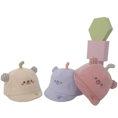 China New Fashion Casual Cozy Baby Cowls Cute Bear Ears Sun Hat for sale