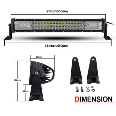 China Gerade dreifache treibende Lichter der Reihen-30VDC 1020W 4x4 zu verkaufen