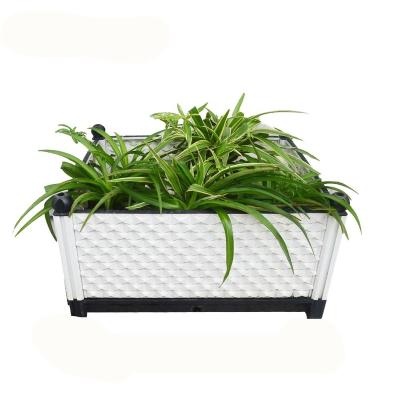 China DIY Raised Plastic Raised Garden Bed Planter Kit For Flower Vegetable Grow for sale