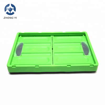 China Popular Plastic Viable Easy Storage Collapsible Crate for sale