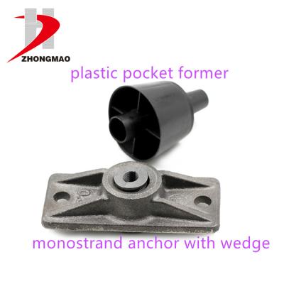 China Construction China Manufacturer Mono Strand Anchor For Post Tension With ISO Certificate for sale