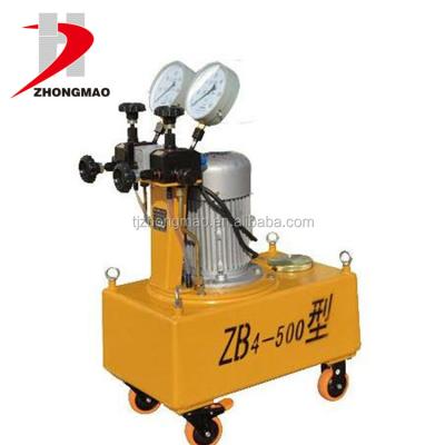 China Construction Prestressed Concrete Oil Pump For Hydraulic Post Tension Jack for sale