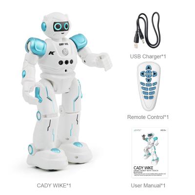 China Toy High Quality RC Battery Operated Robot With LED Light Intelligent Educational Robot Sliding Fashion Touch Gesture Sensing Robot Toy For Kids Gifts for sale