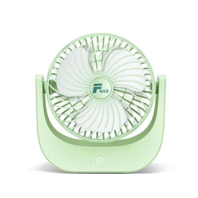 China Small Low Noise Personal Mini USB Desktop Fan With USB Rechargeable Battery Powered Fan Portable Handheld for sale