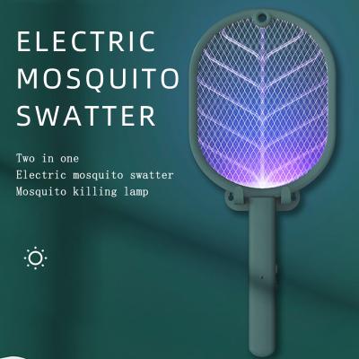 China Viable Original Rechargeable Usb Trap Killer Card Mosquito Swatter Racket for sale