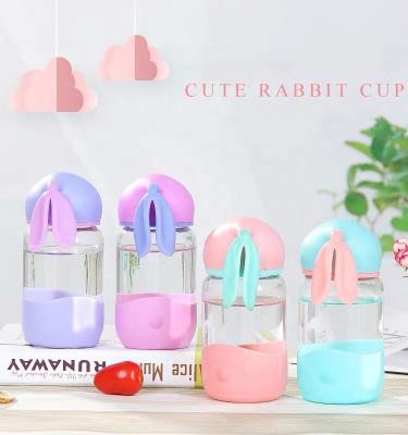 China Viable No Minimum Factory Portable Outdoor Rabbit Animals Drinking Kettle Cute Water Bottles for sale