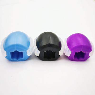 China Jaw Shaping Exerciser Face Fitness Chin Muscles Rubble Ball Neck Silicone Jaw Facial Test for sale