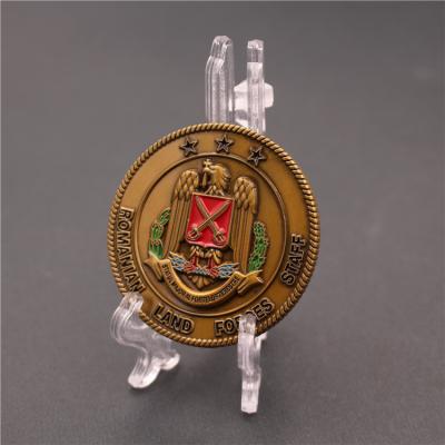 China Hard Enamel Metal Challenge Coins USA Old Europe Commemorative Military Antique Custom Gold Coin Sale for sale