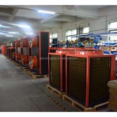 China Split Design High Temperature Heat Pump Cycle Heating Drying Dehumidifier for sale