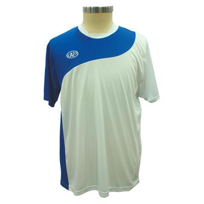 China Classic Popular Blue And White Sets Football Uniforms for sale