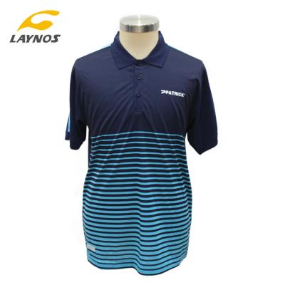 China Golf Polo Anti-Pilling Sublimation Casual T-Shirt For Man for sale